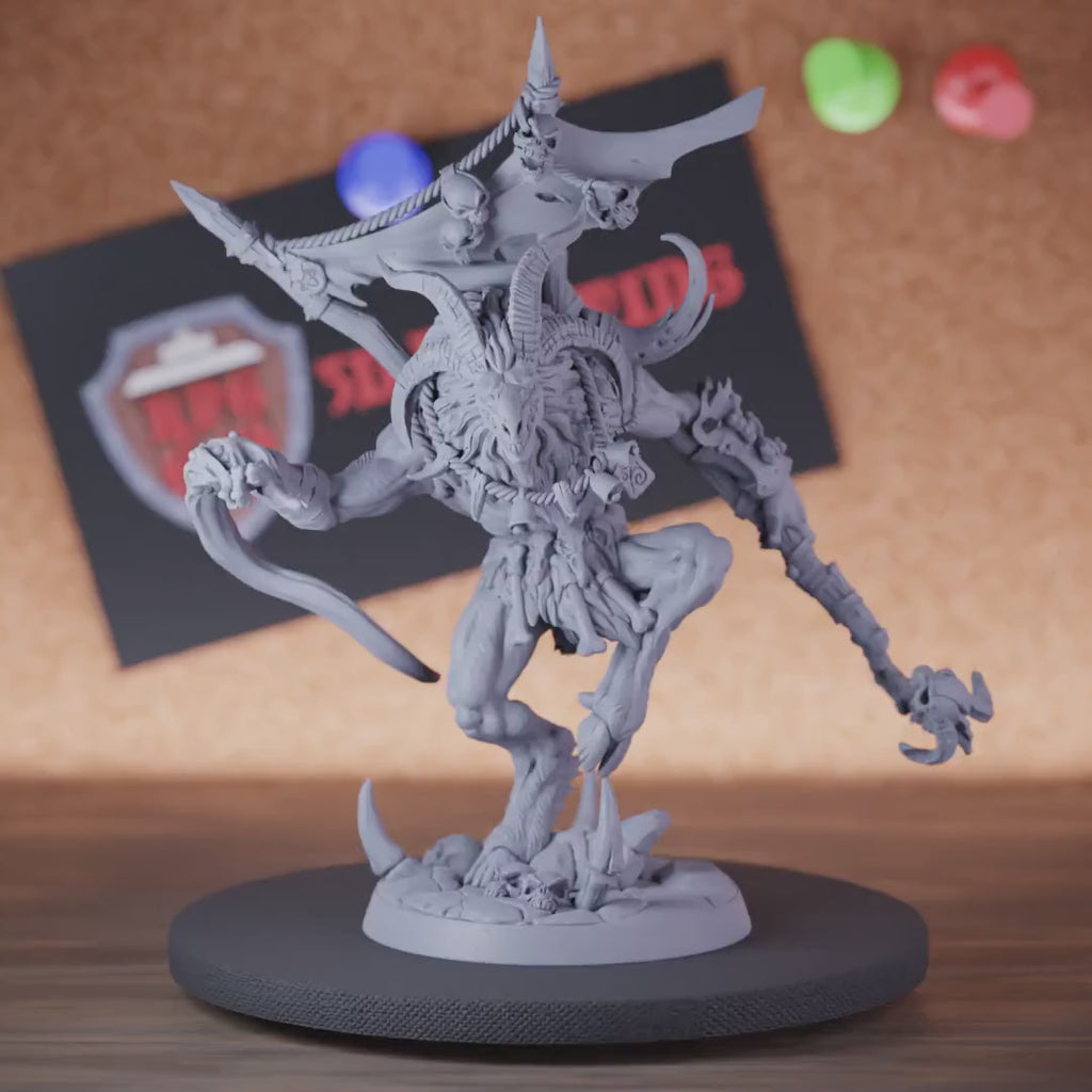 Minotaur 5e | DnD Minotaur Warlock Monster Miniature