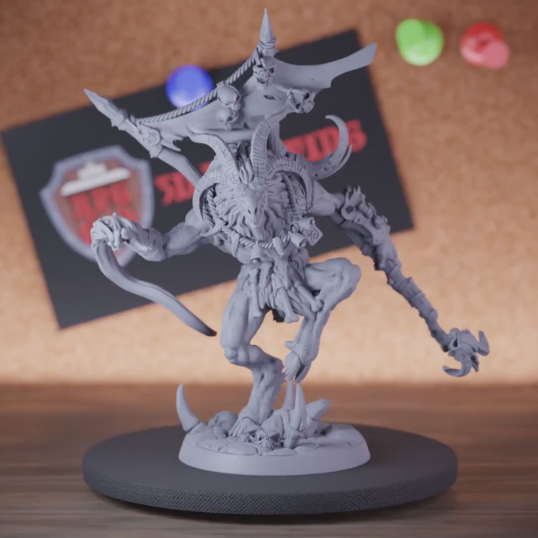 Minotaur 5e | DnD Minotaur Warlock Monster Miniature