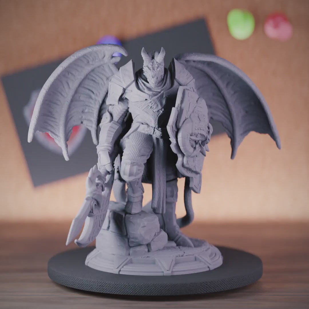 Dragonborn 5e | DnD Dragonborn Warrior Figher Miniature