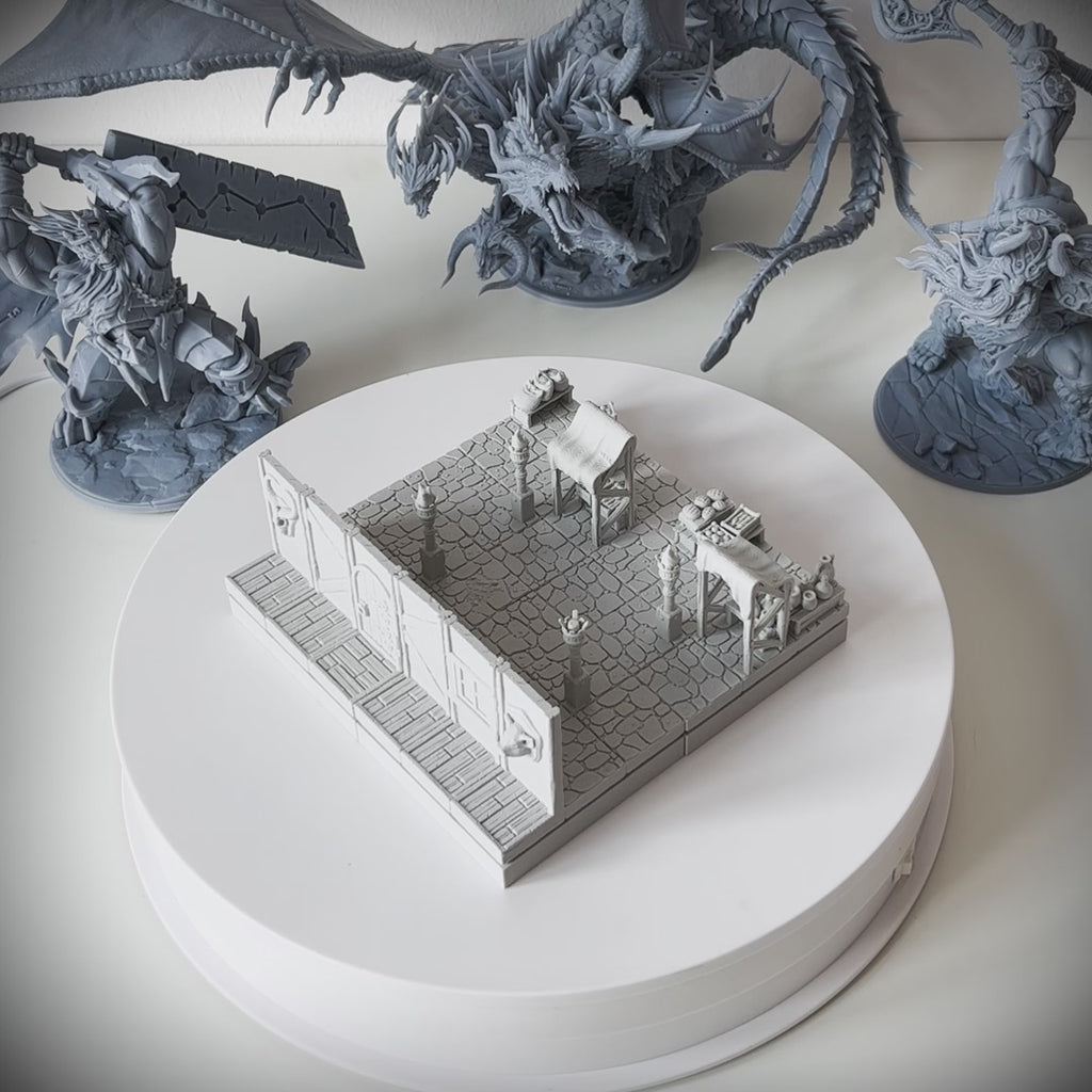 DnD Modular Terrain | Trading Point Set