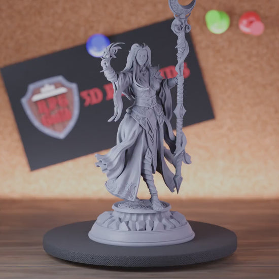 Sorcerer 5e | DnD Female Moon Goddess Miniature