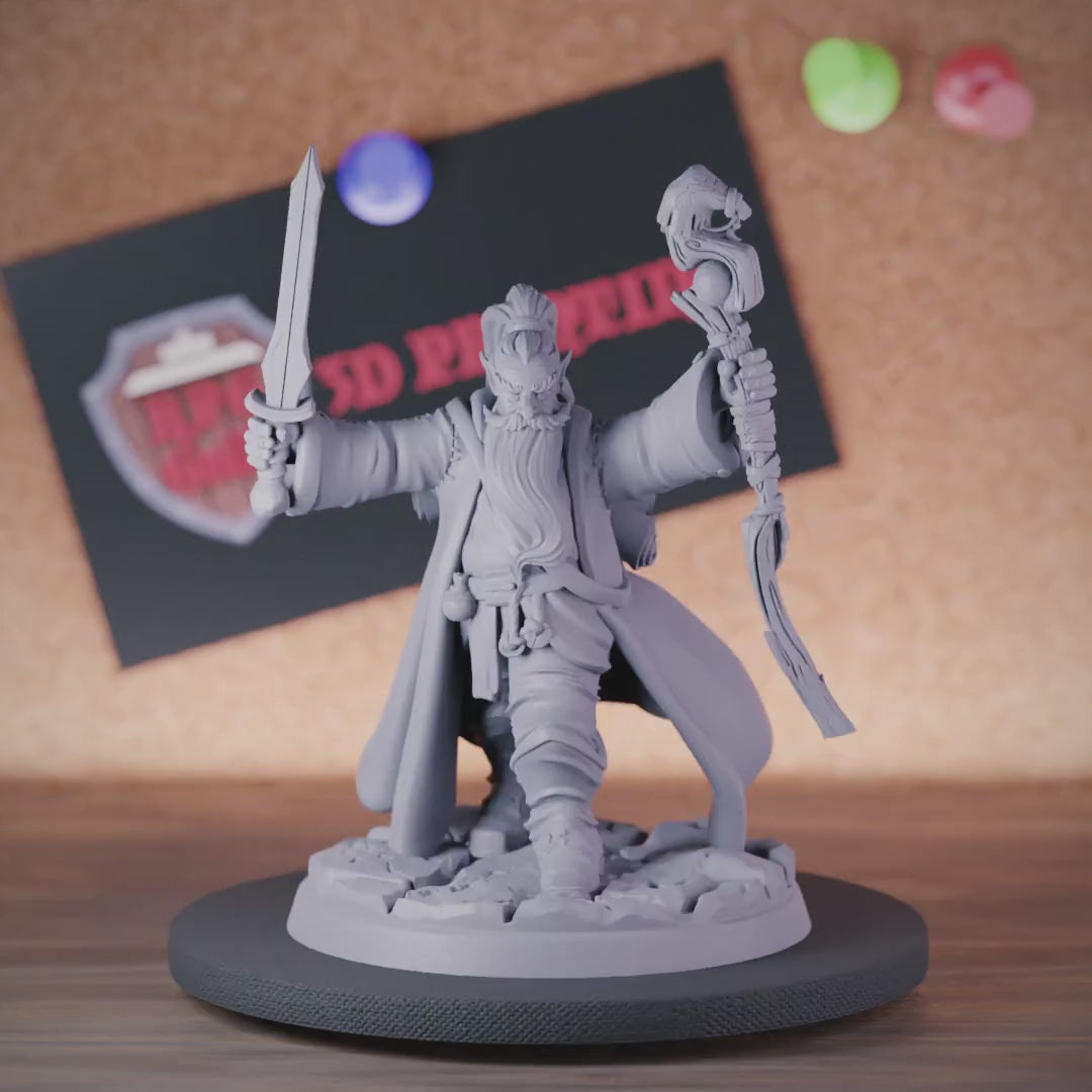 Wizard 5e | DnD Mage Hero Sage Miniature