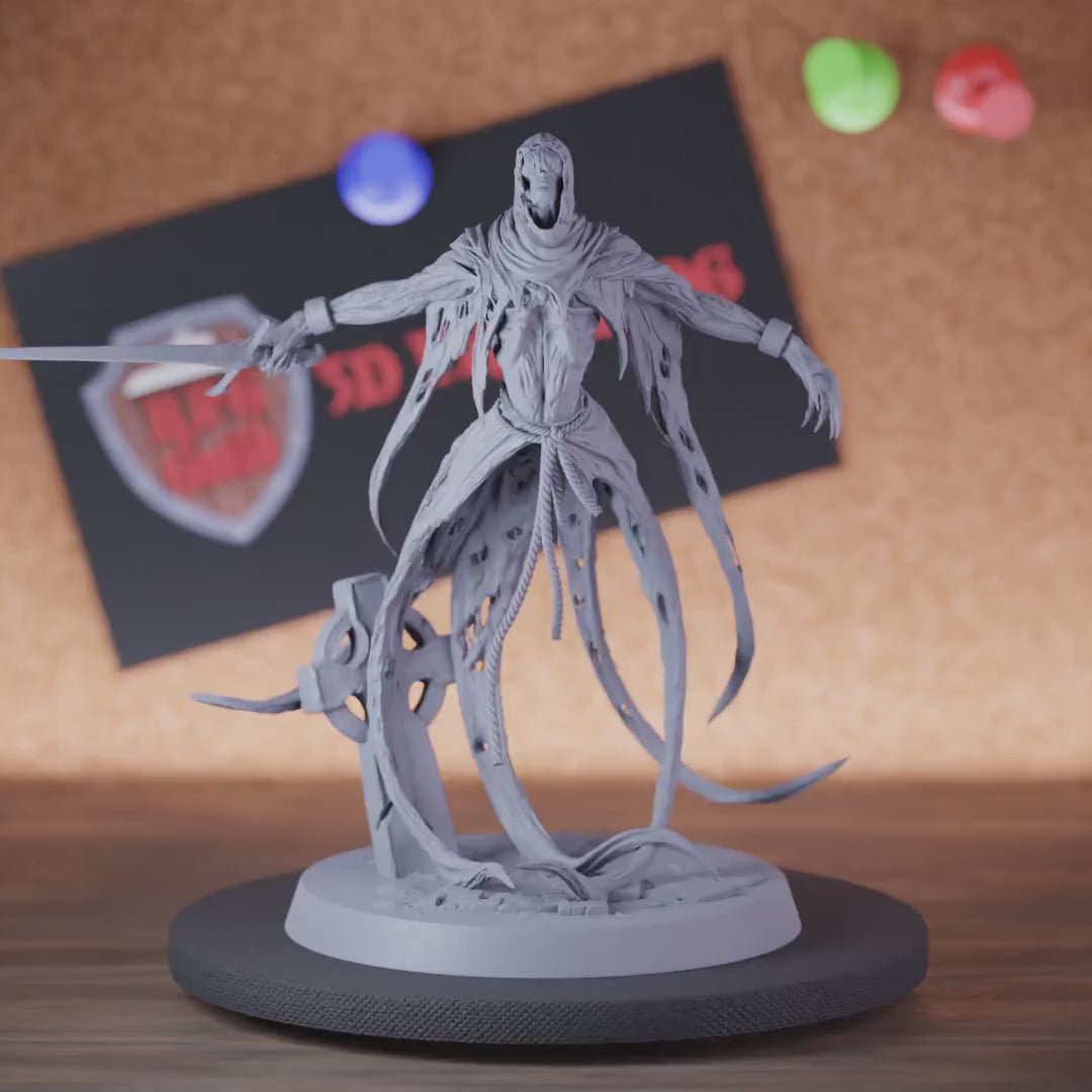 Ghost 5e | DnD Ghost Spirit Undead Sword Miniature