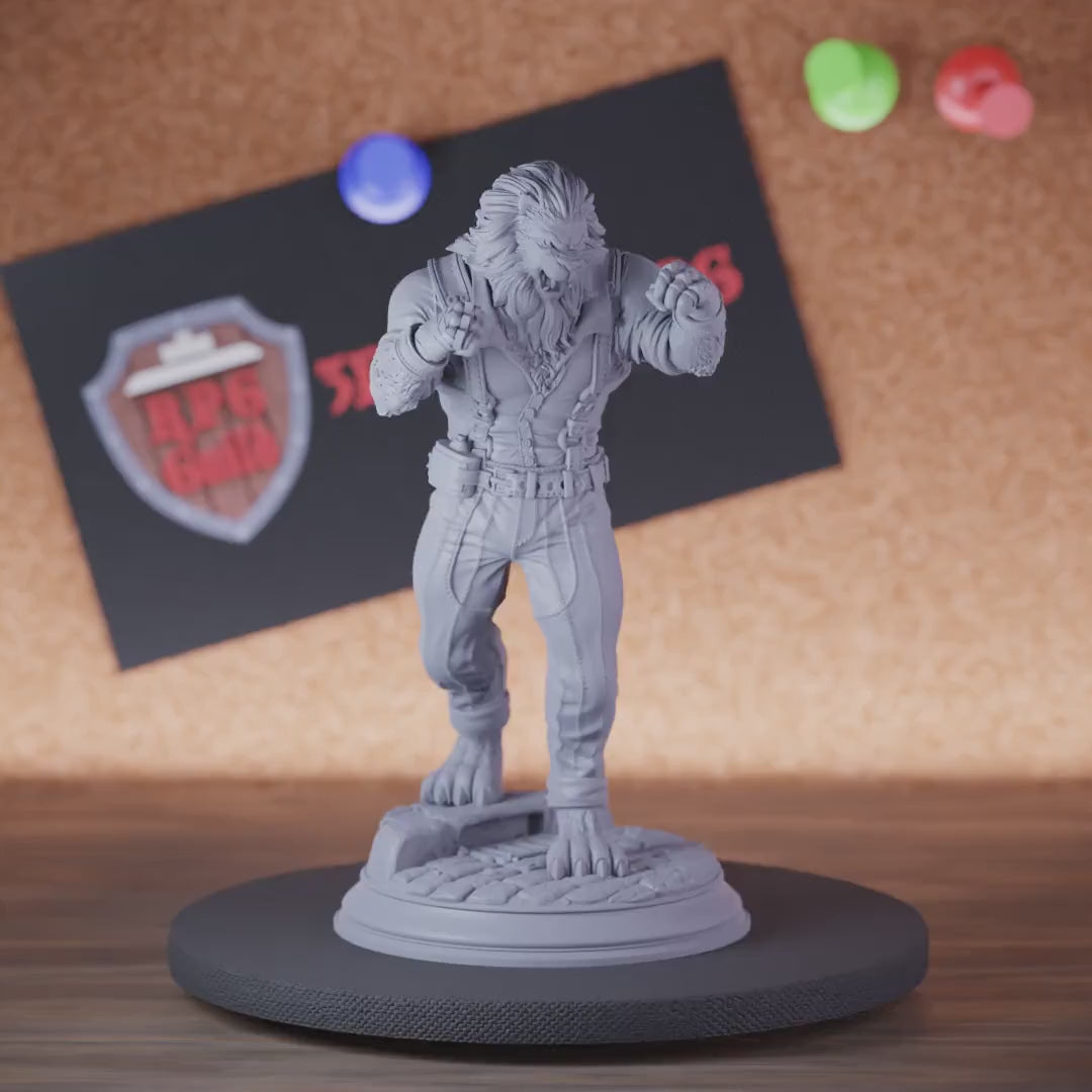 Leonin 5e | DnD Leonin Brawler Mönch Miniatur 