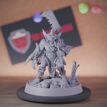 Goblin 5e | DnD Goblin Evil Fighter Miniature