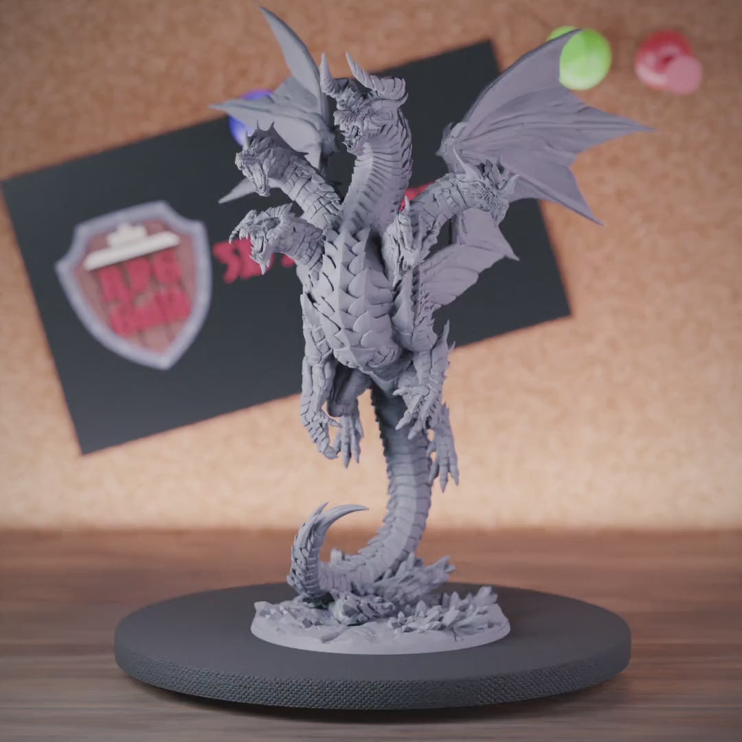 Dragon 5e | DnD Dragon Tiamat Azgrathok Miniature