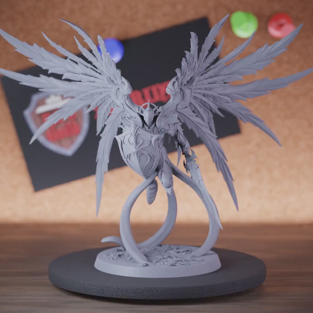 Celestial 5e | DnD Celestial Solar Archangel Shield Miniature