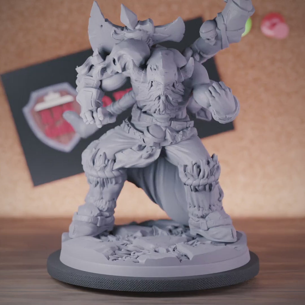 Hügelriese 5e | DnD Riese Barbar Jotun Miniatur 