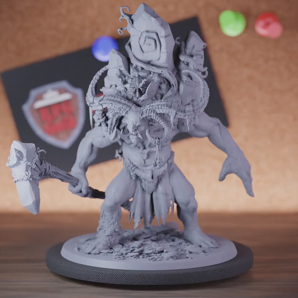 Giant 5e | DnD Forest Stonebound Ogre Miniature