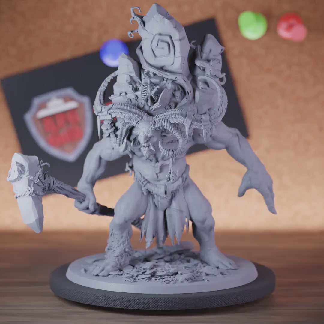 Giant 5e | DnD Forest Stonebound Ogre Miniature