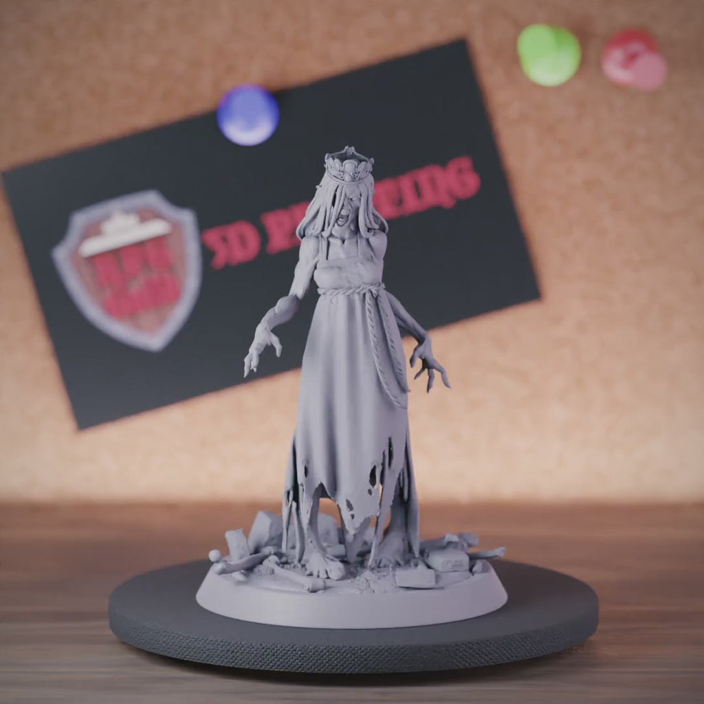 Kikimora 5e | DnD Zombie Undead Princess Miniature