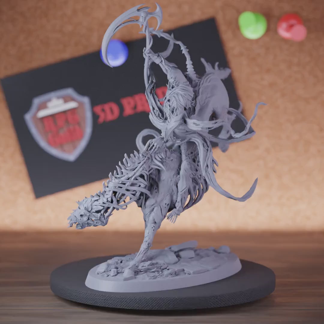 Wraith 5e | DnD Wraith Undead Cavalier Miniature
