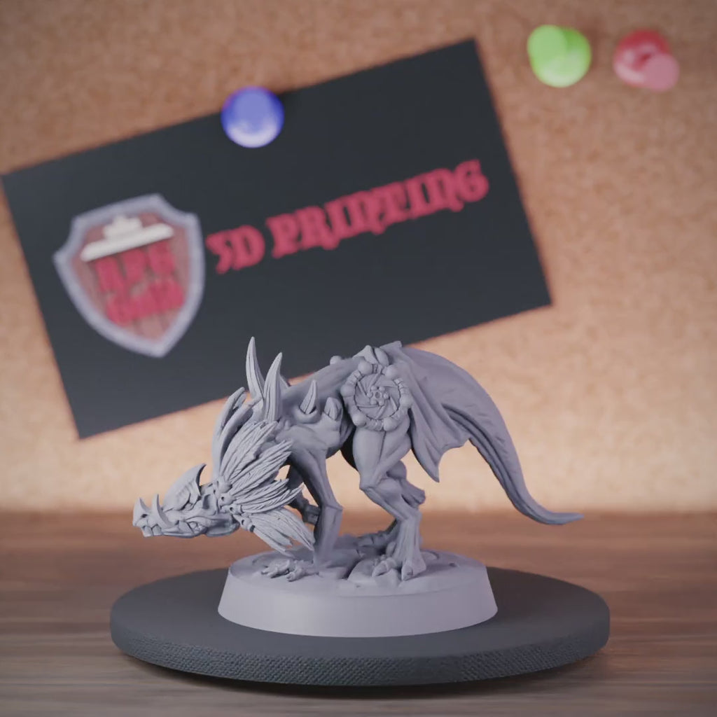 Lizardfolk 5e | DnD Lizardfolk Raptor Hunter Miniature