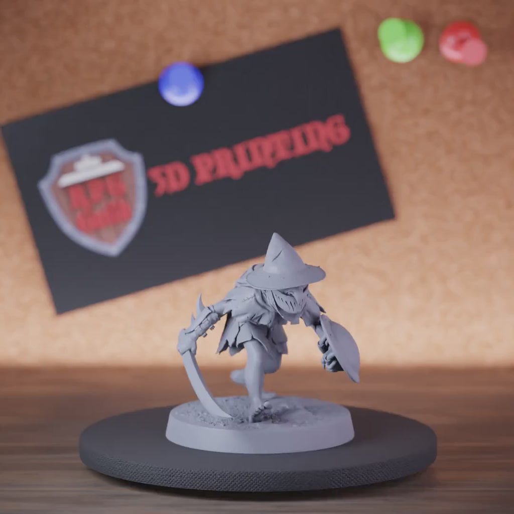 Goblin 5e | DnD Goblin-Patrouillensoldaten-Miniatur 