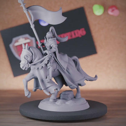 Knight 5e | DnD Banner Knight Cavalier Miniature