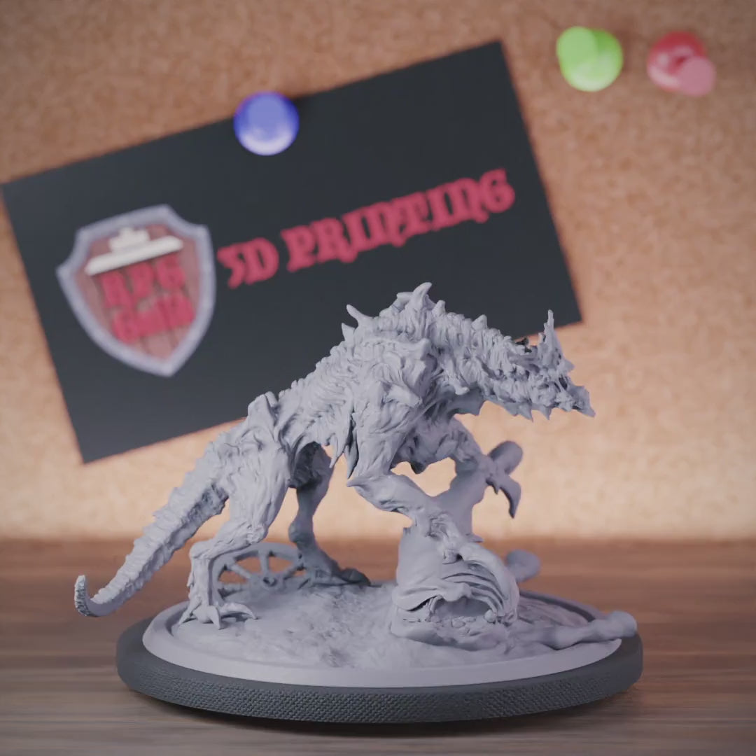 Hell Hound 5e | DnD Alpha Hell Hound Miniature