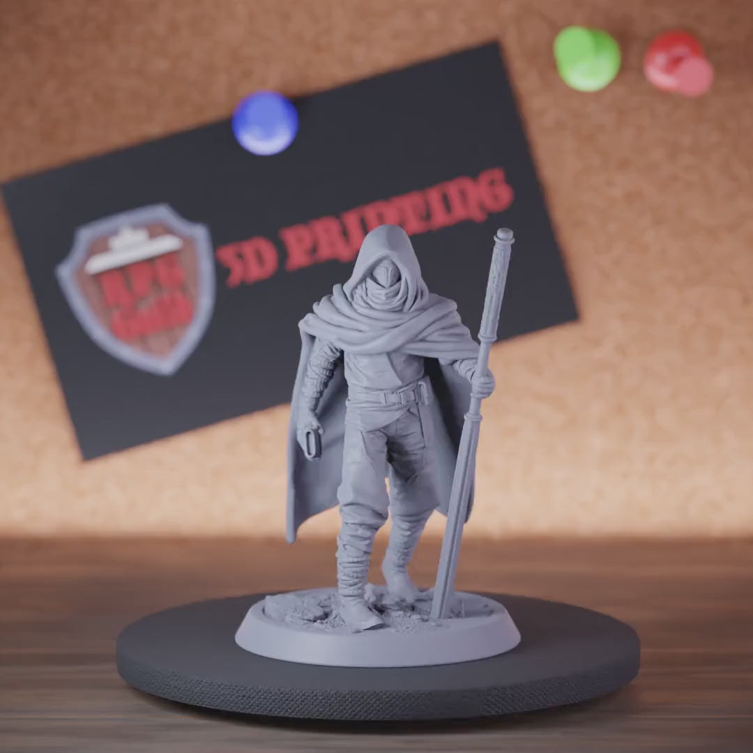 Rogue 5e | DnD Rogue Desert Move Miniature