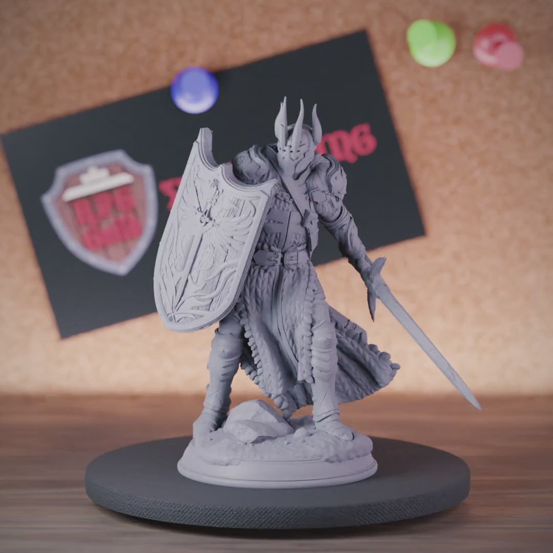 Paladin 5e | DnD Human Paladin Fighter Miniature