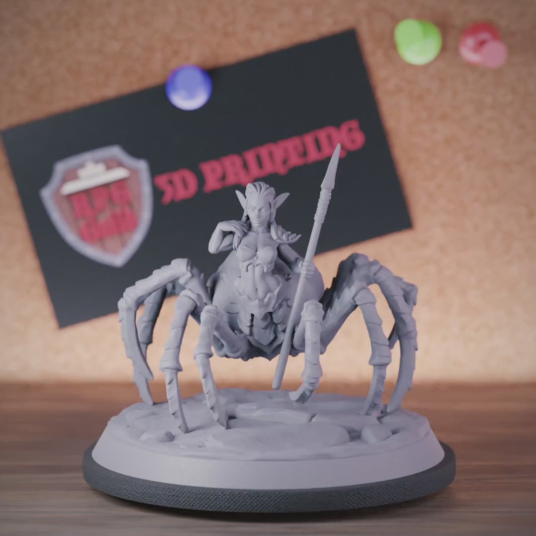 Drider 5e | DnD Drow Aberration Monster Miniature