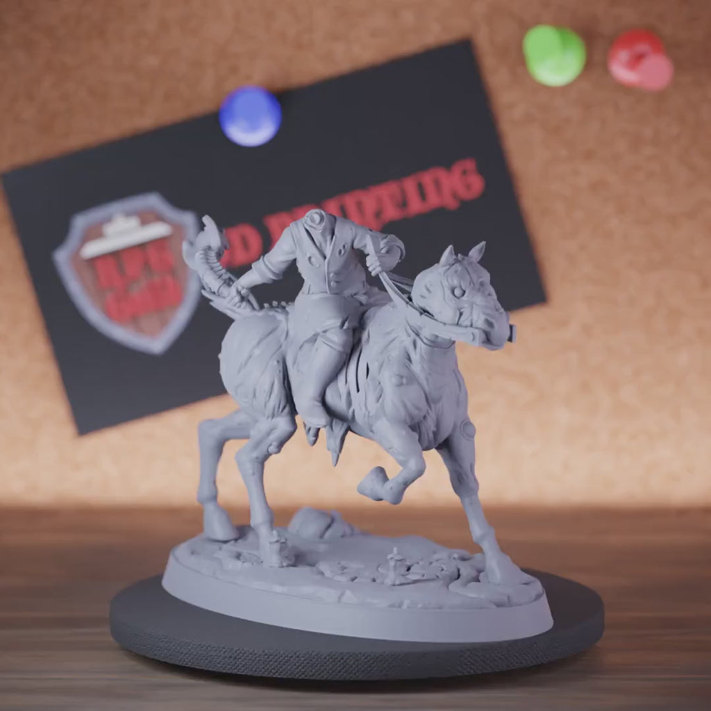 Skeleton 5e | DnD Undead Headless Rider Miniature