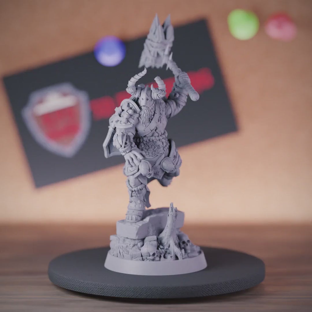 Orc 5e | DnD Orc Berserker Armored Miniature