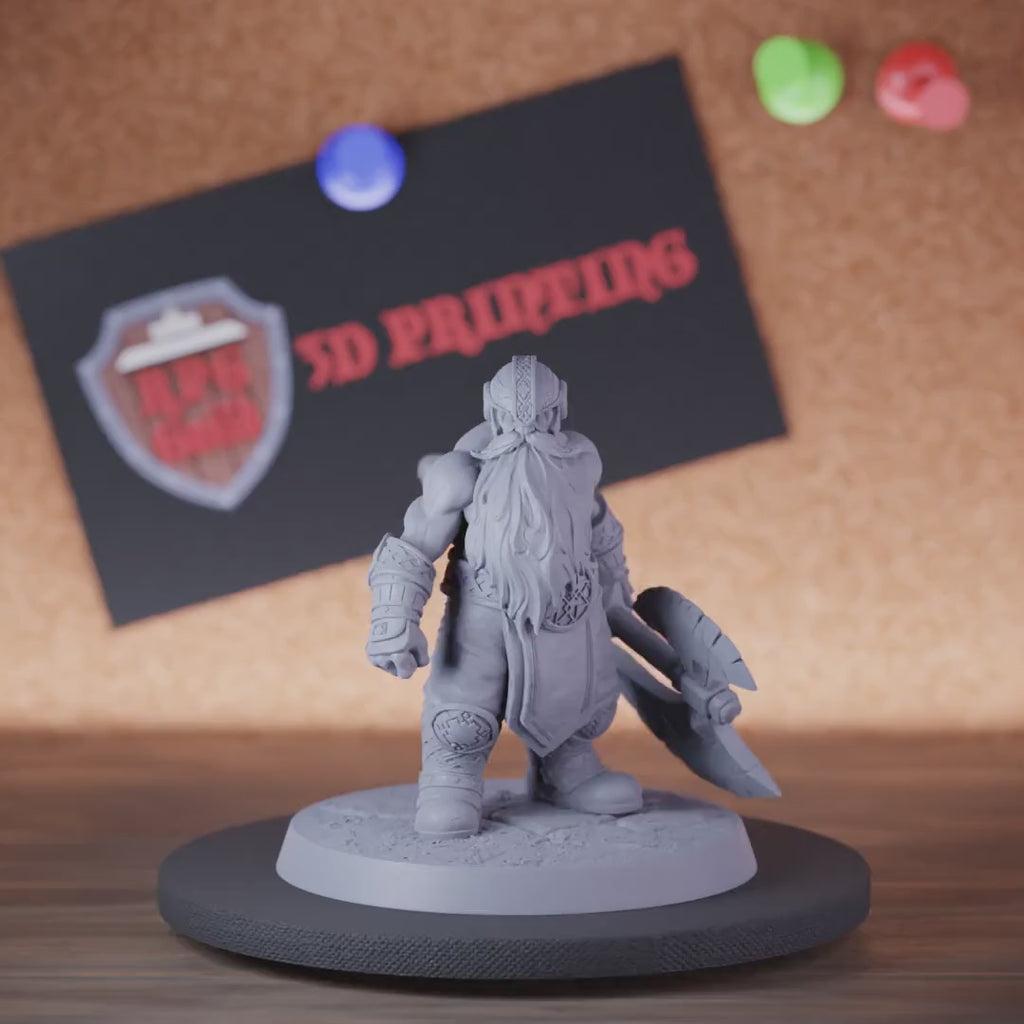 Guard 5e | DnD Dwarf Guard Standing Miniature