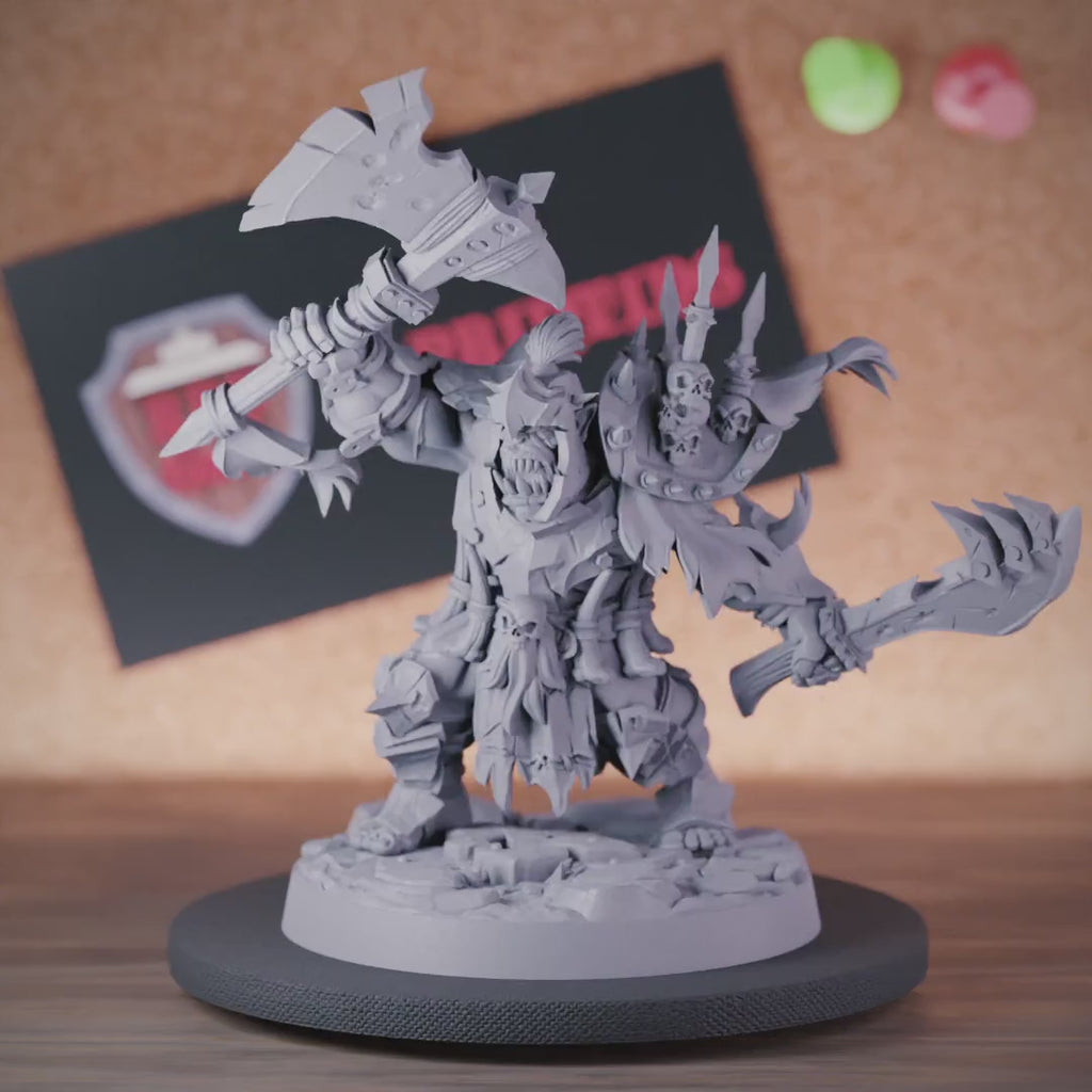 Orc 5e | DnD Orc Berserker Warrior Monster Miniature