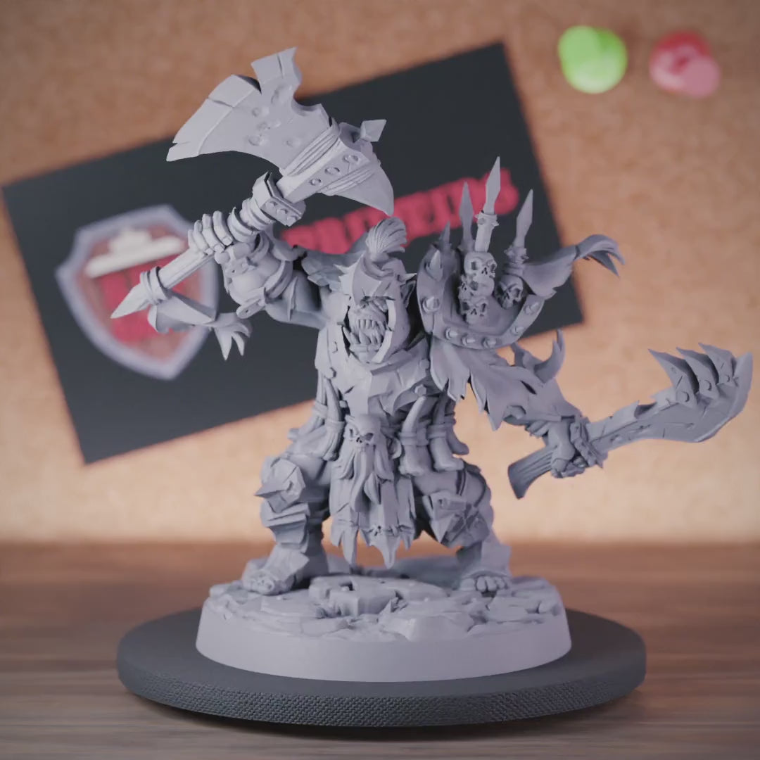 Orc 5e | DnD Orc Berserker Warrior Monster Miniature