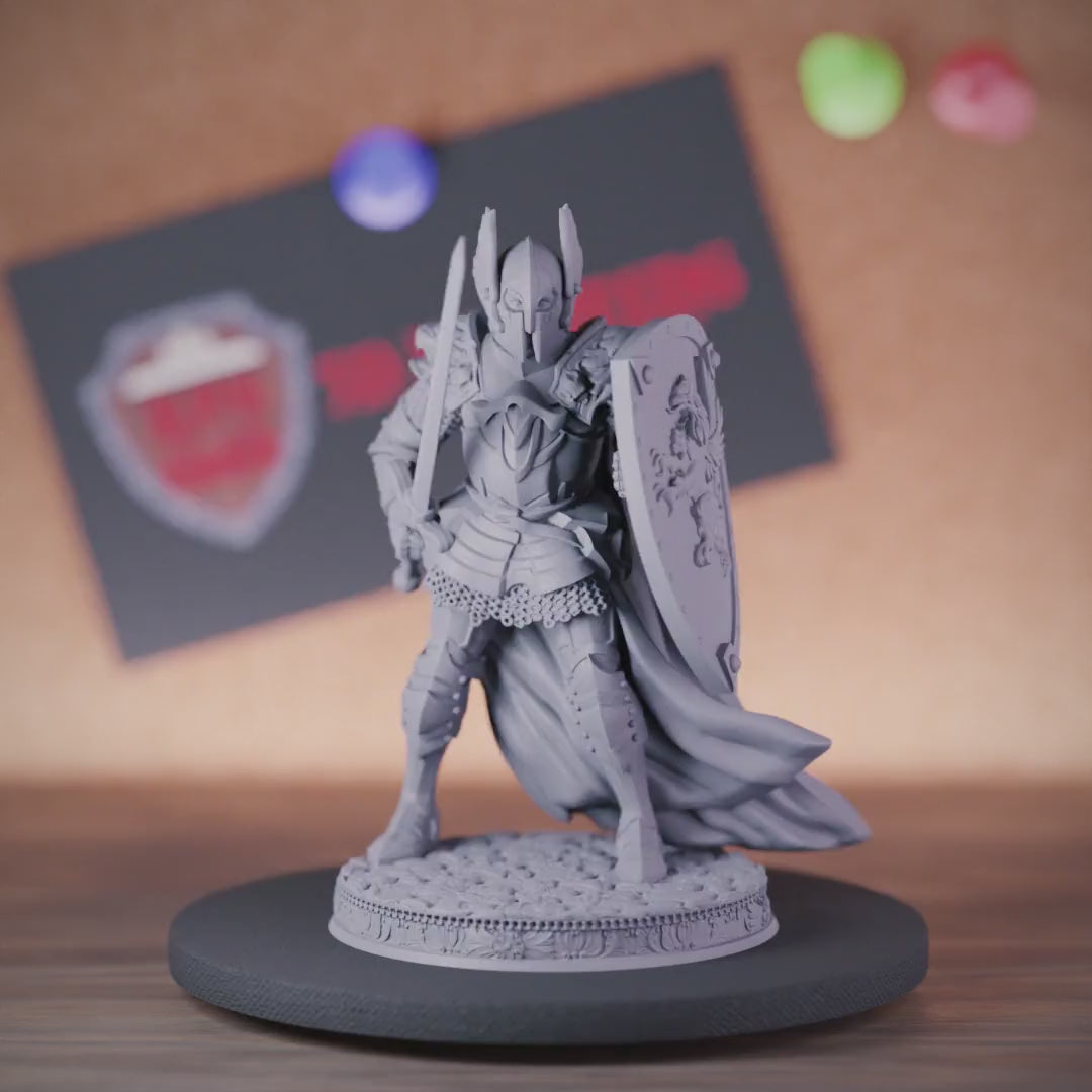 Fighter 5e | DnD Fighter Silus Knight Miniature