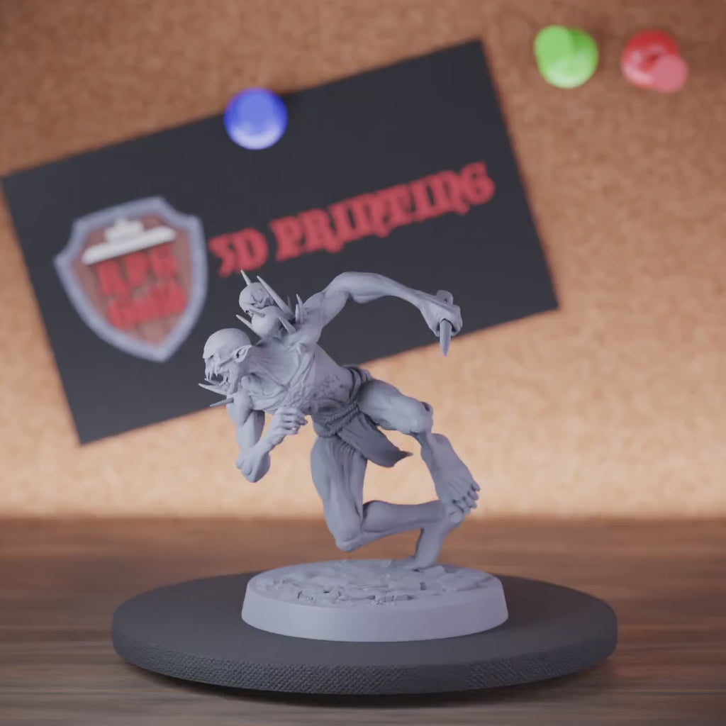 Ghul 5e | DnD Wilde Ghulklauen Miniatur