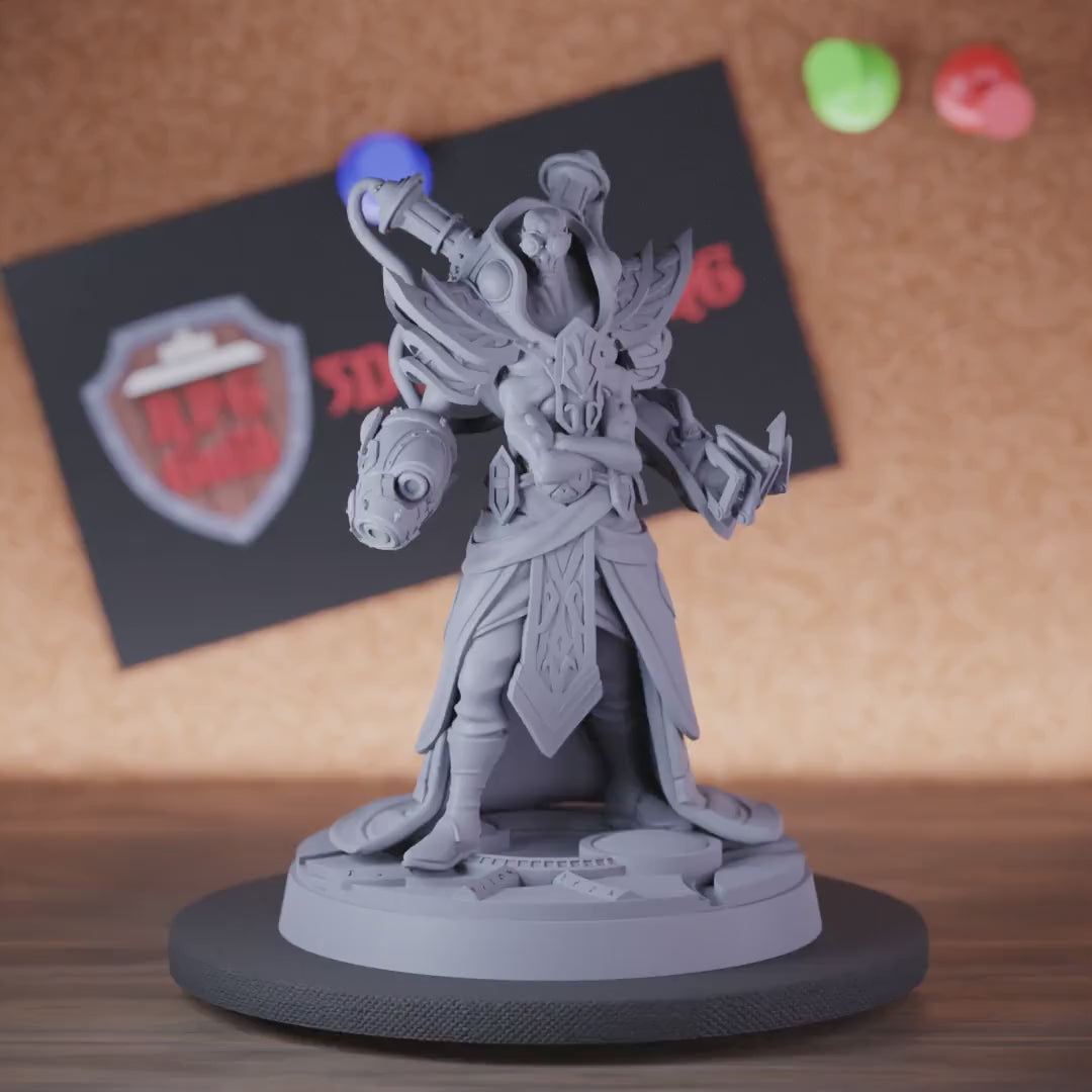 Evil Artificer 5e | DnD Evil Artificer Machine Miniature
