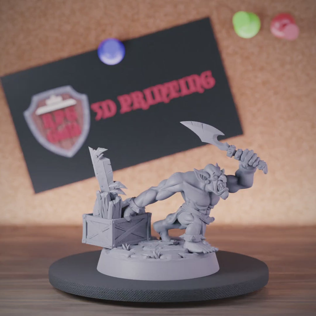 Orc 5e | DnD Baby Orc Supplies Miniature