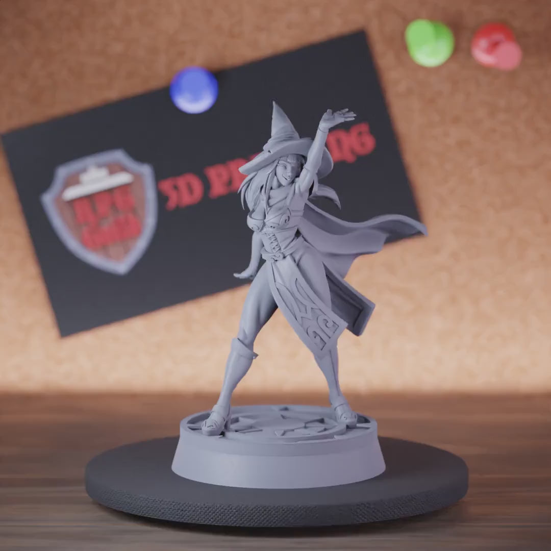 Wizard 5e | DnD Female Diviner Wizard Miniature
