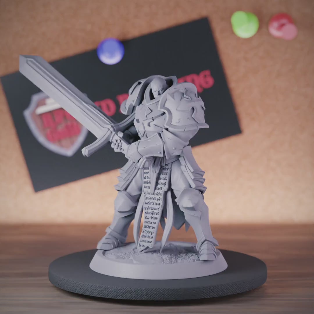 5e Paladin | DnD Paladin Templar Cleric Miniature