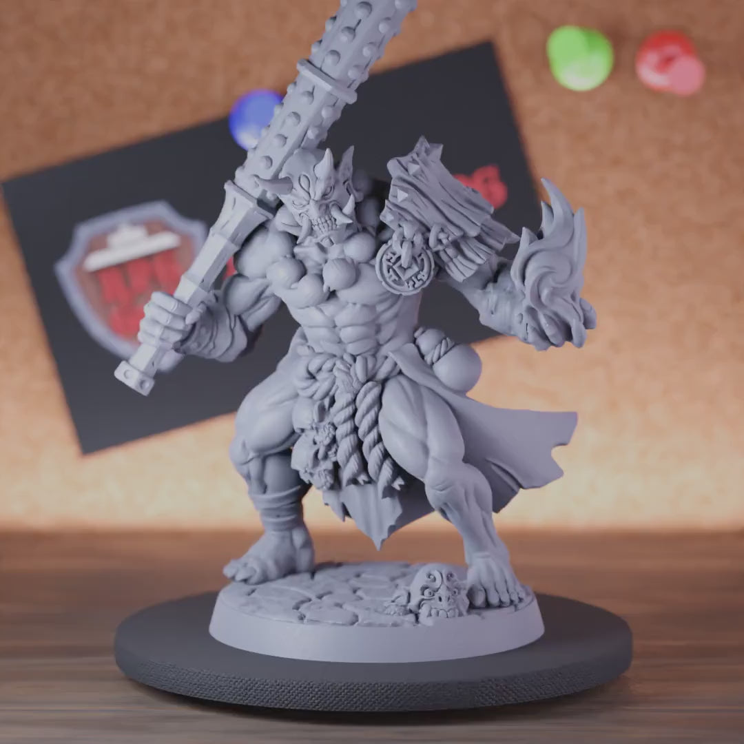 Oni 5e | DnD Oni Sorcerer Fiend Miniature