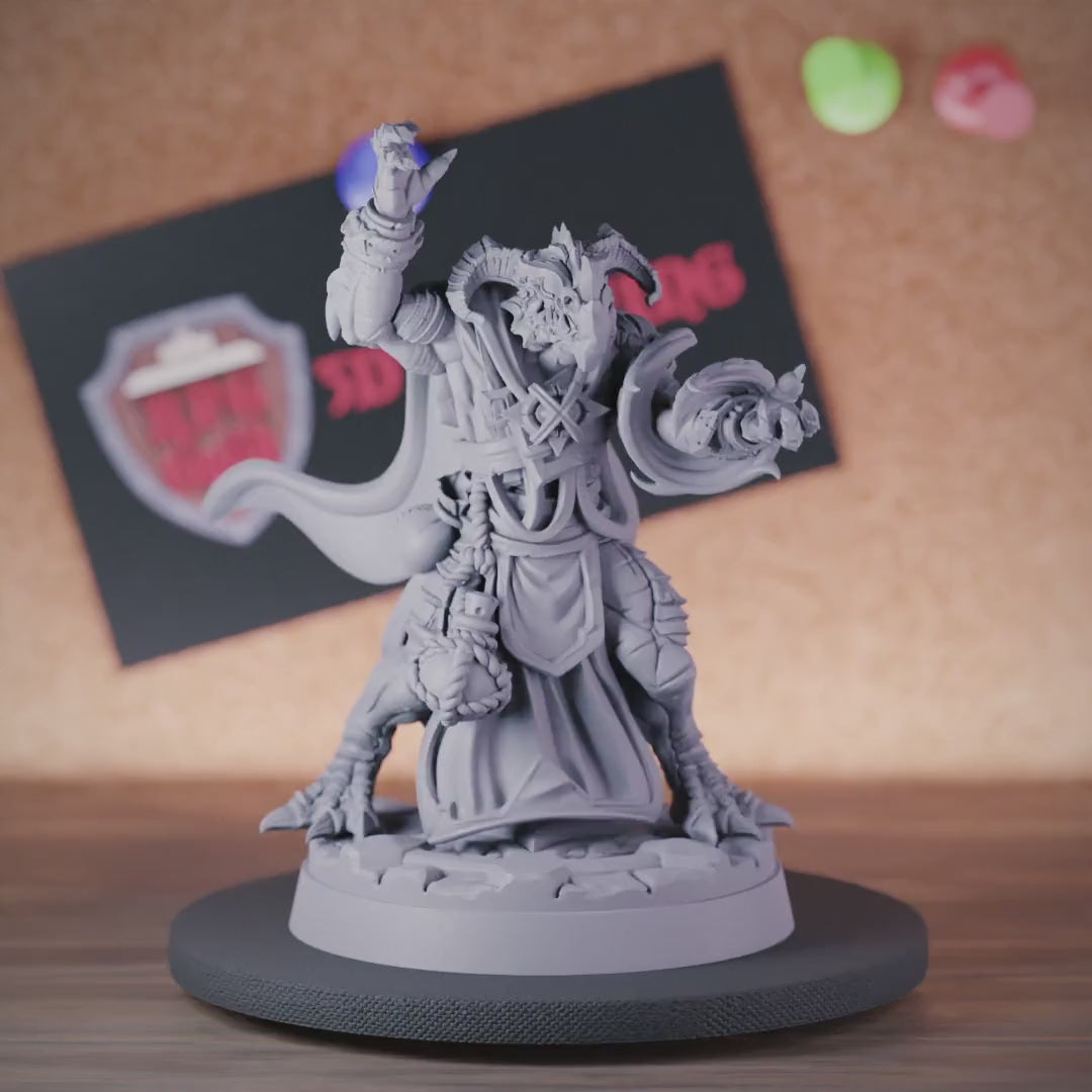 Dragonborn 5e | DnD Dragonborn Sorcerer Mage Miniature