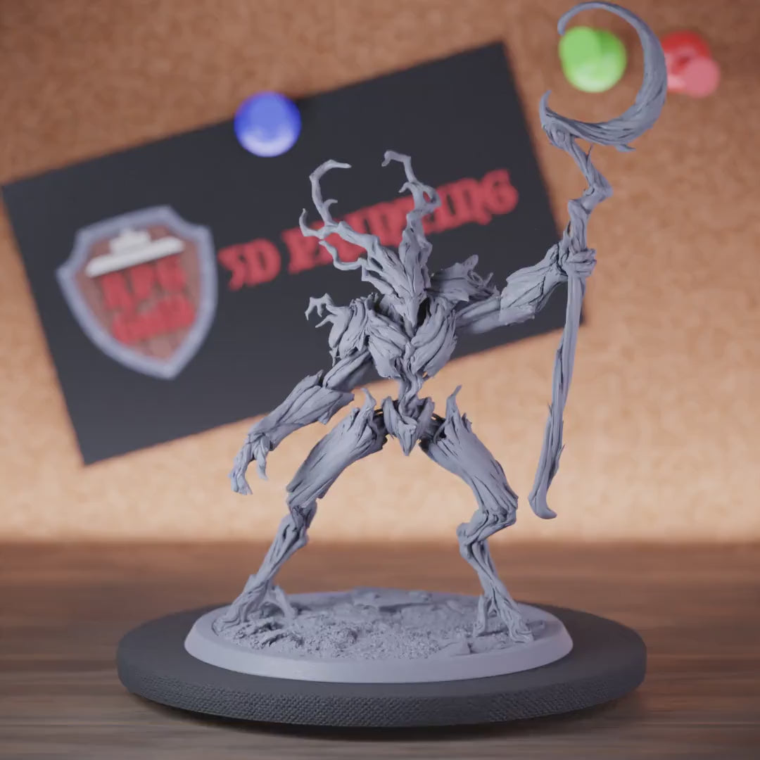Leshy 5e | DnD Leshy Tree Guard Staff Miniature