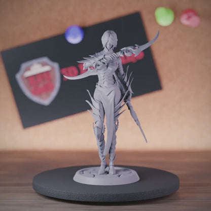 Undead 5e | DnD Female Undead Assassin Miniature