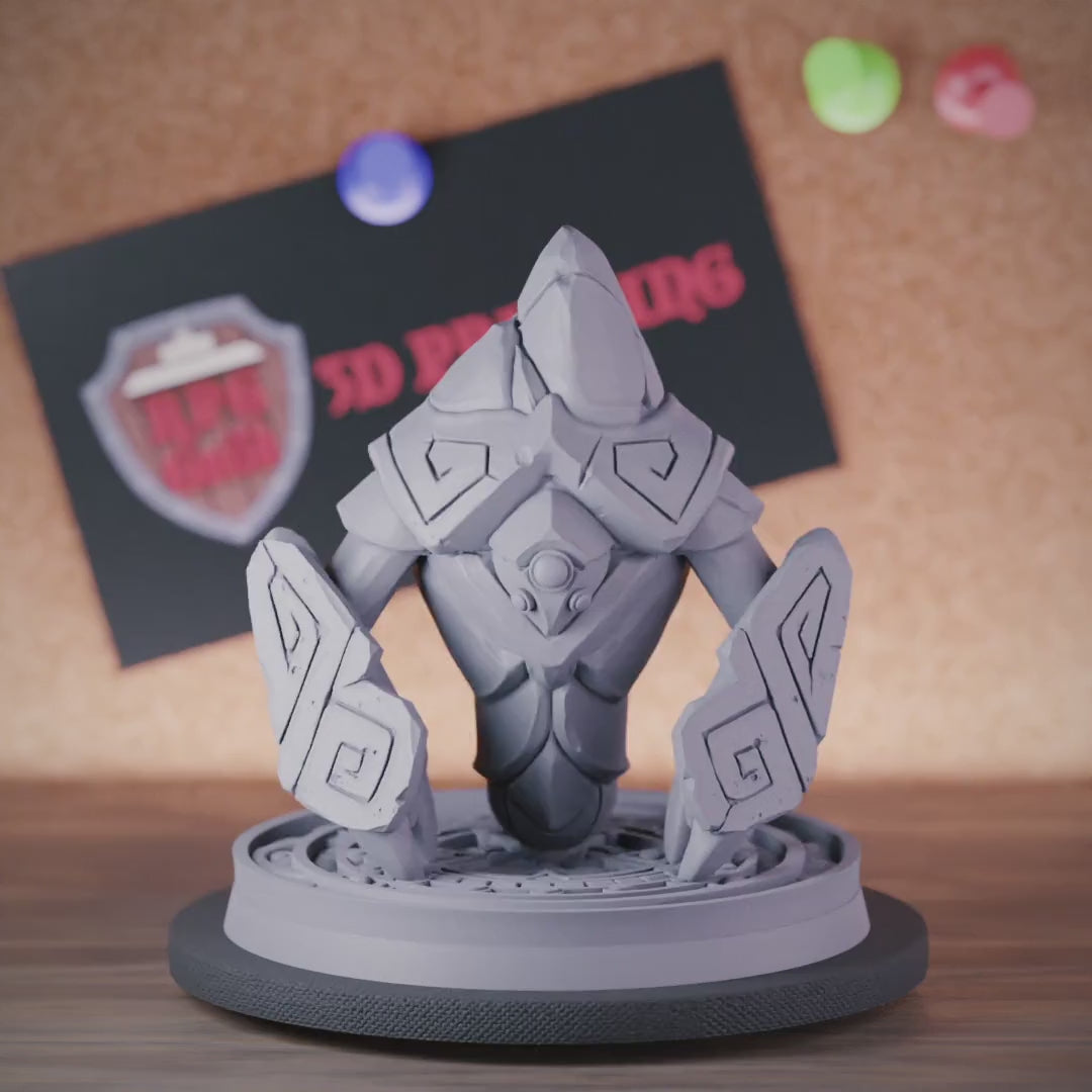 Construct 5e | DnD Mage Golem Peacekeeper Miniature