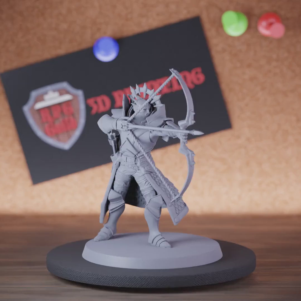 Paladin 5e | DnD Paladin Defender Bastion Archer Miniature