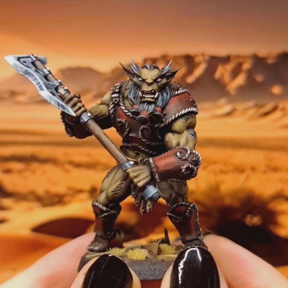 Bugbear 5e | DnD Bugbear Barbarenkrieger Miniatur 