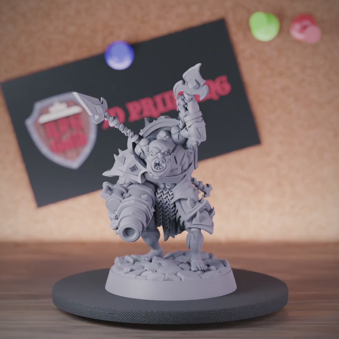 Orc 5e | DnD Savage Cannoneer Ranger Miniature