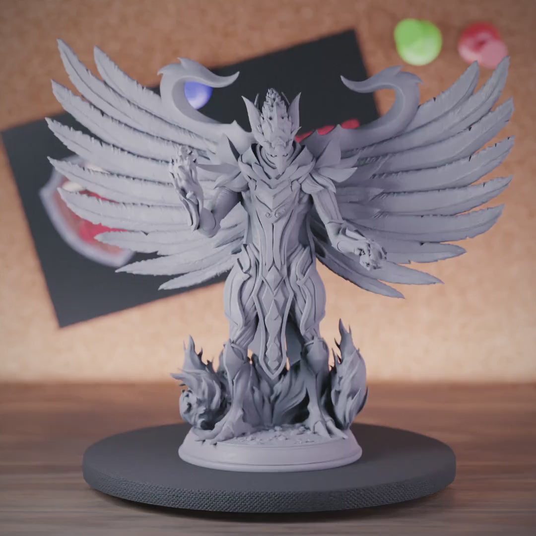 Phoenix 5e | DnD Fire Elemental Monster Miniature