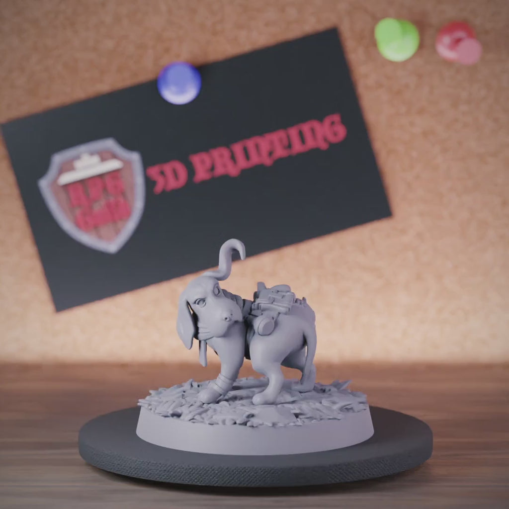 Hund 5e | DnD-Begleiter Beagle Miniatur 
