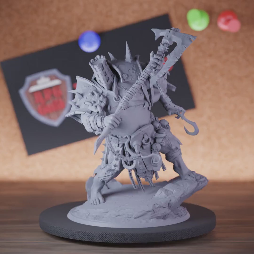 Ogre 5e | DnD Undead Knight Boss Miniature