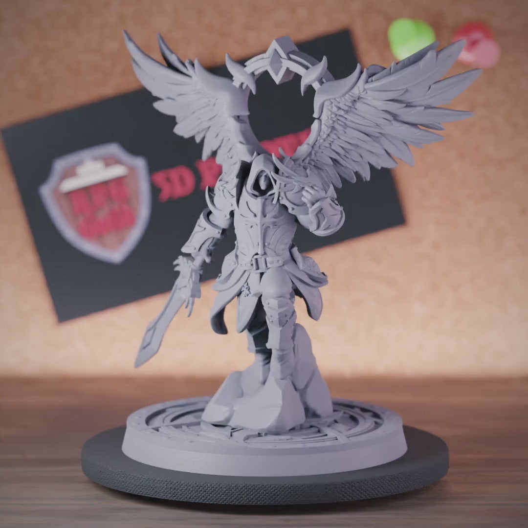 Celestial 5e | DnD Celestial Fighter Champion Miniature