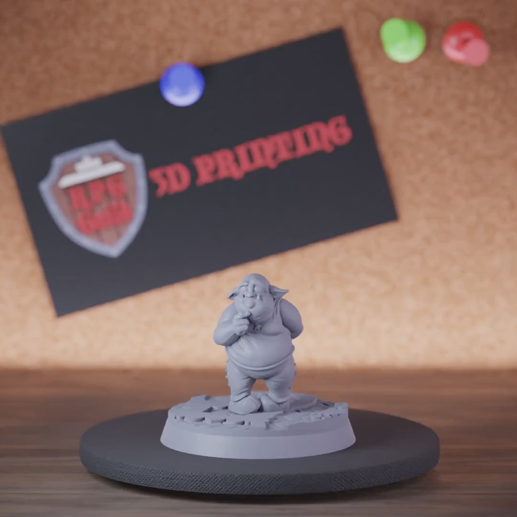 Orc 5e | DnD Orc Kid Baby Monster Miniature