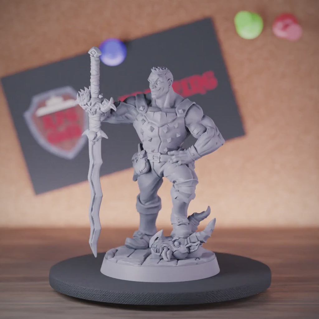 Kämpfer 5e | DnD Kämpfer Drachentöter Miniatur 