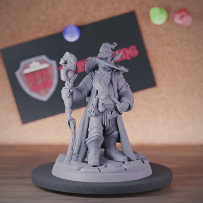 Wizard 5e | DnD Wizard Mage Hero Miniature