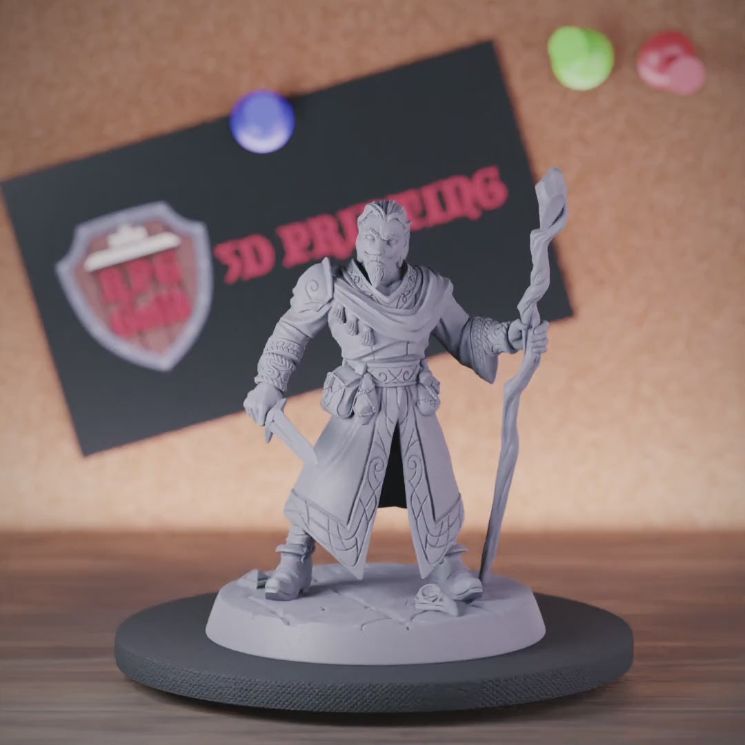 Wizard 5e | DnD Wizard Mage Arcanist Miniature